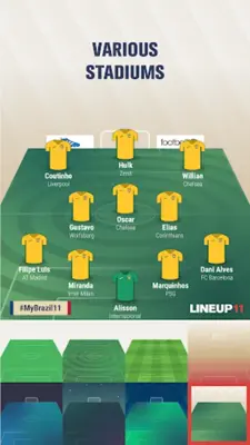 LINEUP11 android App screenshot 0