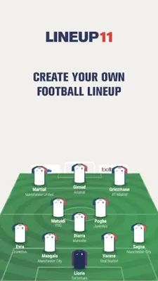 LINEUP11 android App screenshot 3